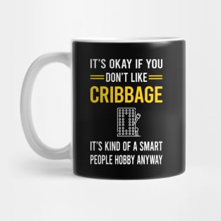 Smart People Hobby Cribbage Crib Mug